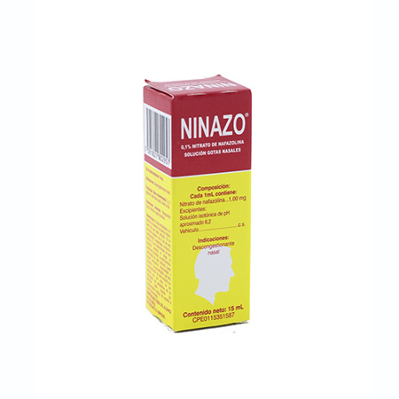 Imagen de Nafazolina Ninazo Gts. Ad. X15Ml