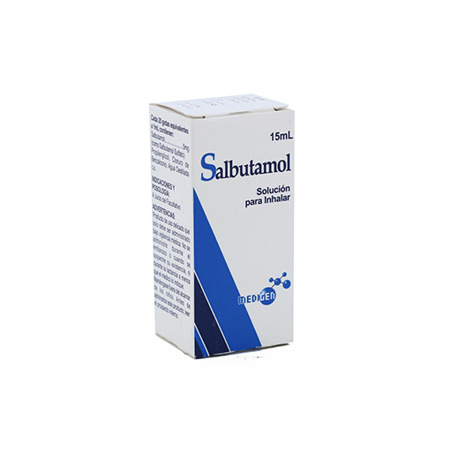 Imagen de Salbutamol Sol. P/Inhalar 15Ml Medigen.