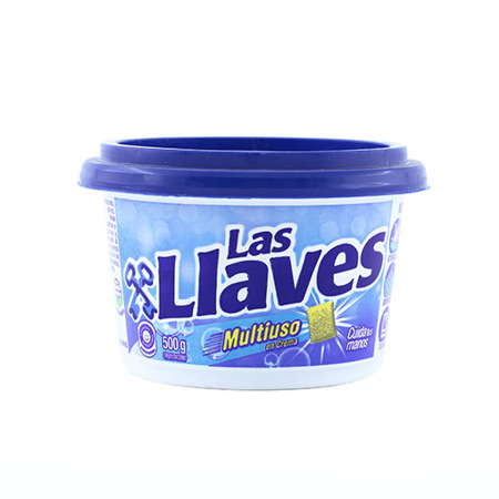 Imagen de Lavaplatos Multiuso En Crema Las Llaves 500 Gr **