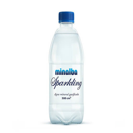 Imagen de Agua Mineral Espumosa Minalba 500 Ml.