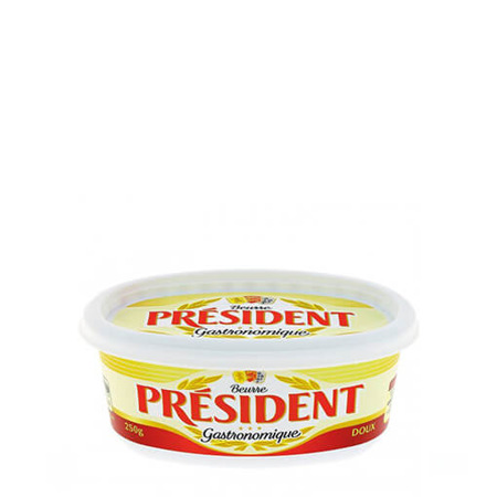 Imagen de Mantequilla Sin Sal President 250 Gr.