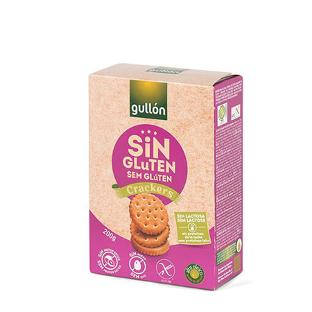 Imagen de Galleta Cracker Sin Gluten Gullón 200 Gr.