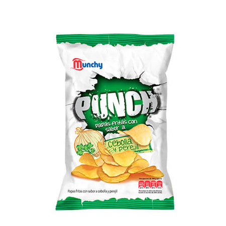 Imagen de Papas Con Cebolla Y Perejil Punch Munchy 80 Gr.