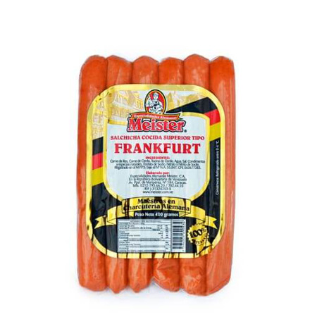 Imagen de Salchicha Frankfurt Meister 400 Gr.