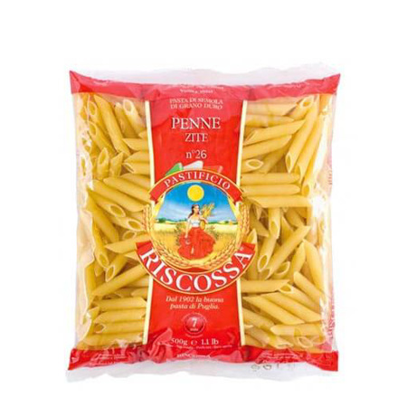 Imagen de Pasta Tipo Penne Zite Riscossa 500 Gr.