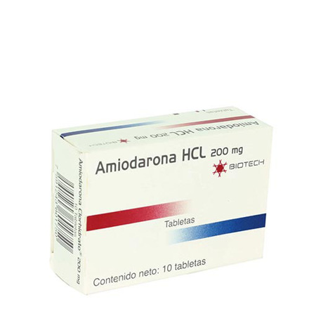 Imagen de Amiodarona Tab. 200Mg X10 Biotech