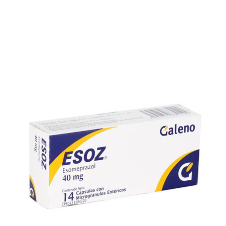 Imagen de Esomeprazol Esoz Tab. 40Mg X14