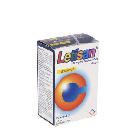 Imagen de Vitamina C Letisan Gts. Ped. X20Cc