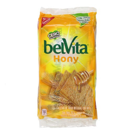 Imagen de Galleta Hony Bran Belvita 252 Gr.