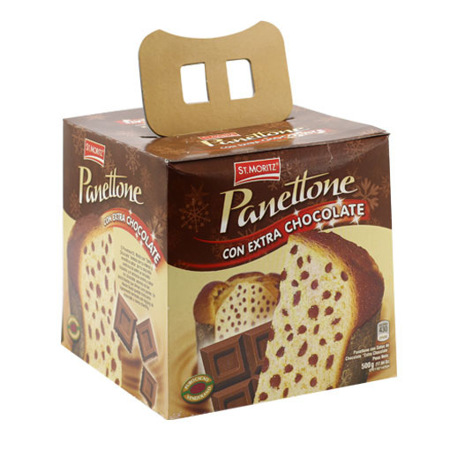 Imagen de Panettone Con Extra De Chocolate St.Moritz 500 Gr