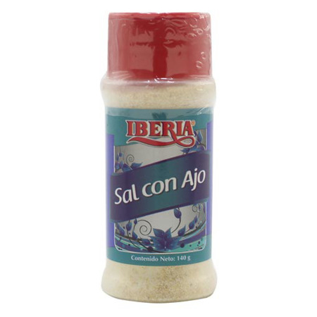 Imagen de Sal Con Ajo Iberia 140 Gr.