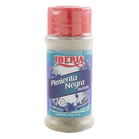 Imagen de Pimienta Negra Molida Iberia 58 Gr.