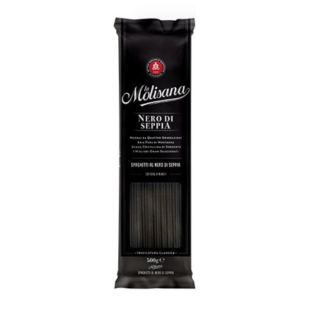 Imagen de Pasta Spaghetti Al Nero Di Seppia La Molisana 500 Gr.