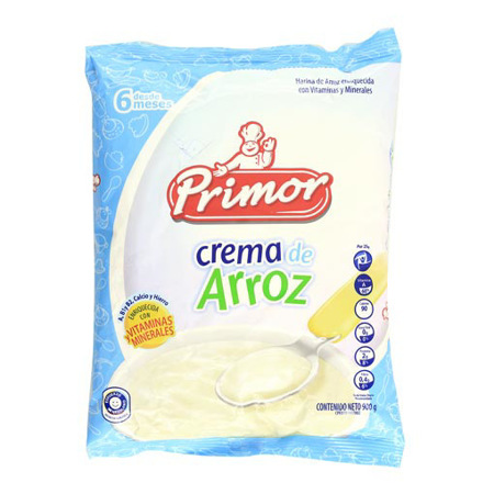 Imagen de Crema De Arroz Primor 900 Gr.