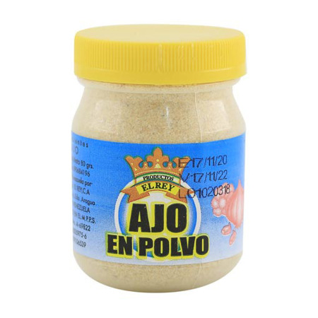 Imagen de Ajo En Polvo El Rey 80 Gr.