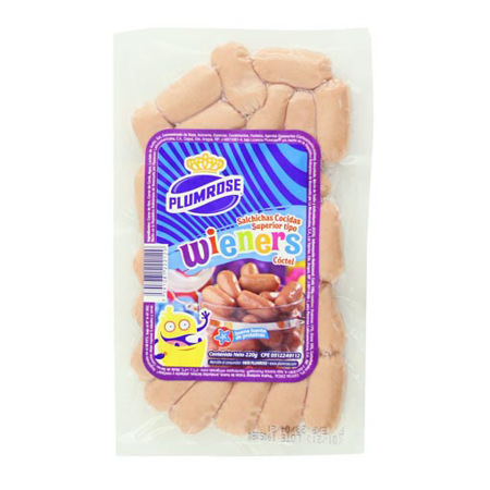 Imagen de Salchicha Wieners Coctel Plumrose 220 Gr.