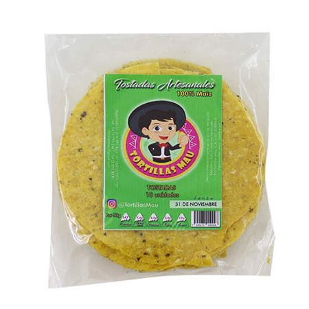 Imagen de Tostadas De Maiz Mau.