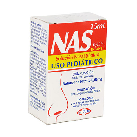 Imagen de Oximetazolina Nas Gts. Pediatricas 15Ml