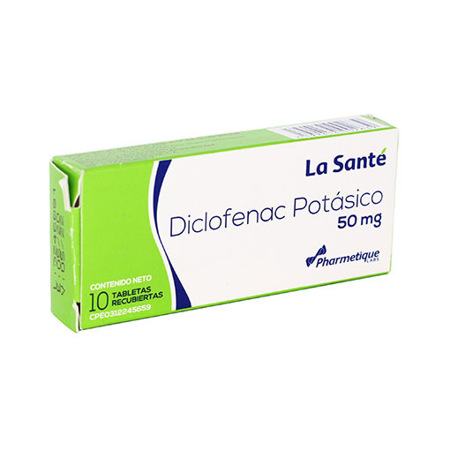 Imagen de Diclofenac Potásico  Tab. 50Mg X10 Elter