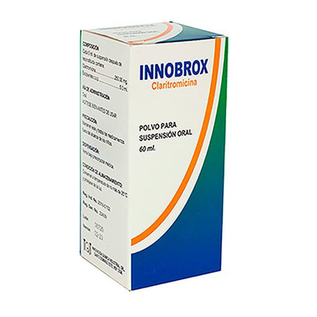 Imagen de Claritromicina Innobrox Susp. 60Ml