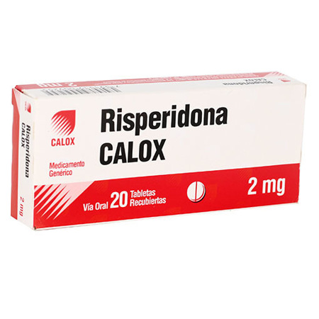 Imagen de Risperidona Tab. 2Mg X20 Calox