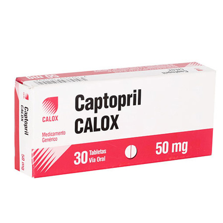 Imagen de Captopril Tab. 50Mg X30 Calox