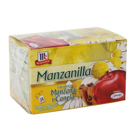 Imagen de Té De Manzanilla Con Manzana Y Canela McCormick 30 Gr.