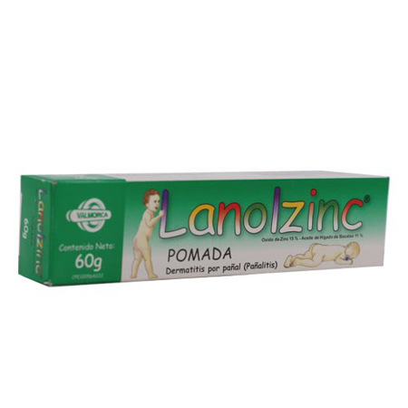 Imagen de Antipañalitis Lanolzinc x 60Gr