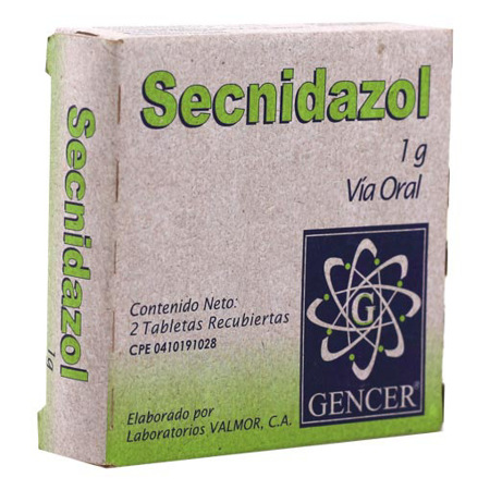 Imagen de Secnidazol Tab 1G X2 Gencer