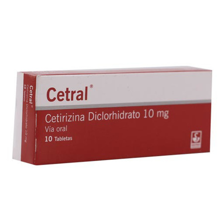 Imagen de Cetirizina Cetral Tab. 10Mg X10