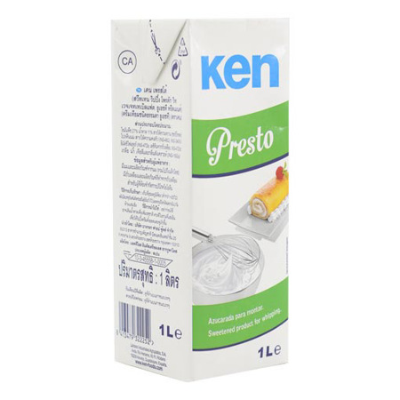 Imagen de Crema Para Montar Presto Ken 1 L.