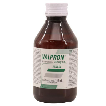 Imagen de Valproato De Sodio Valpron Jbe. 250Mg/5Ml X180Ml