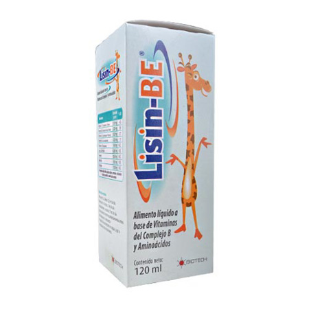 Imagen de Complejo B Lisin-Be Jbe.120Ml