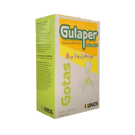 Imagen de Gulaper Gotas Carboximetilcisteina  50Mg/ml  30Ml