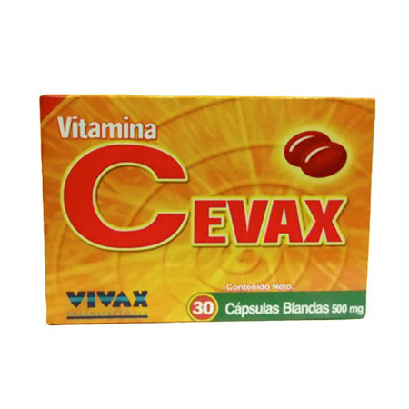 Imagen de Cevax Zin Cap. Blanda 50Mg/7.5Mg X15