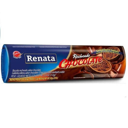 Imagen de Galleta De Chocolate Tipo Sandwich Renata 112 Gr.