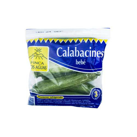 Imagen de Calabacin Bebe Dos Aguas 450 Gr.