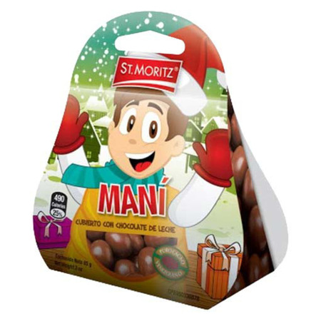 Imagen de Chocolate Con Mani St.Moritz 85 Gr.