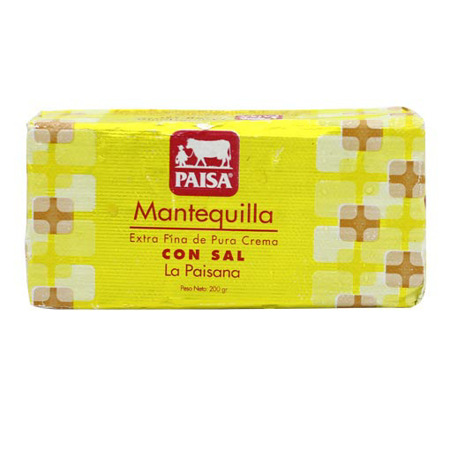 Imagen de Mantequilla Con Sal Paisa 200 Gr.