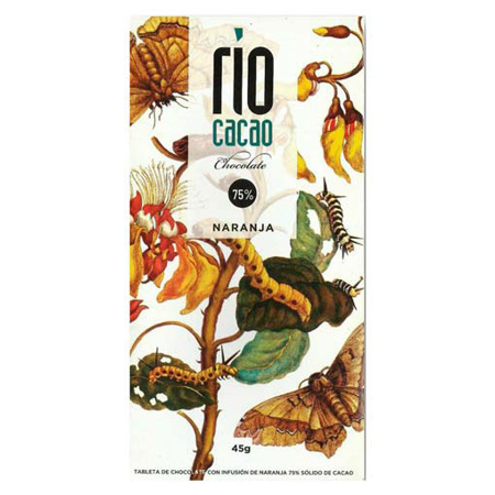 Imagen de Chocolate Con Naranja Rio Cacao 75% 45 Gr.