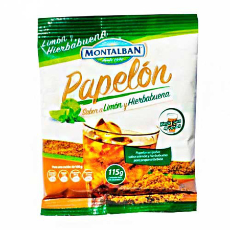 Imagen de Papelón Con Sabor Hierbabuena Montalban 115 Gr.