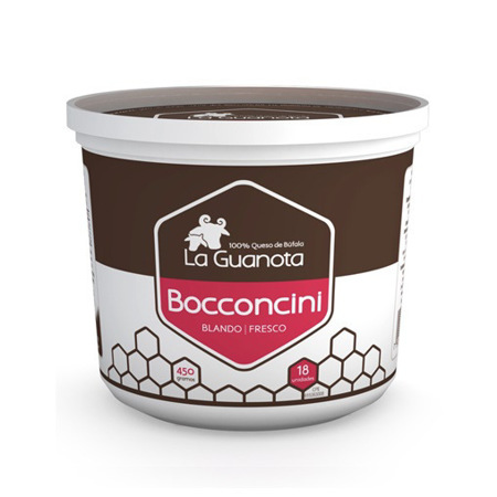 Imagen de Queso Bocconcini Fresco La Guanota 450 Gr.