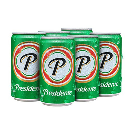 Imagen de Cerveza Six Pack Presidente Lata 237 Gr.
