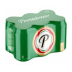 Imagen de Cerveza Six Pack Presidente Lata 237 Gr.