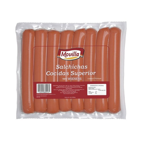 Imagen de Salchicha Cocida Wiener Movilla 250Gr.