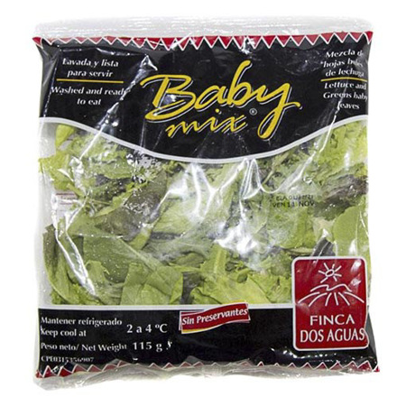 Imagen de Ensalada Baby Mix Orgánica Dos Agua 125Gr.