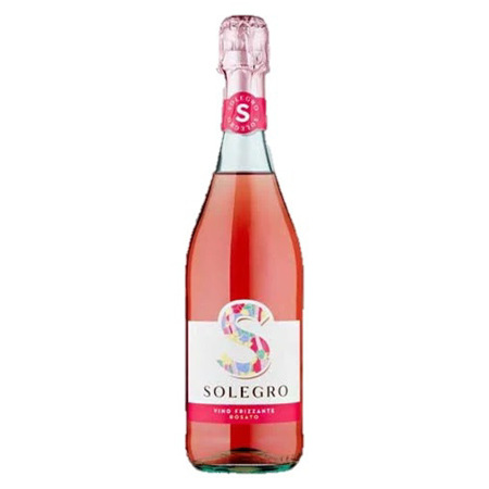 Imagen de Vino Rosado Frizzante Solegro 0,75 L.