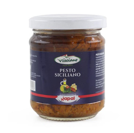 Imagen de Pesto Siciliano Visciano 180Gr.