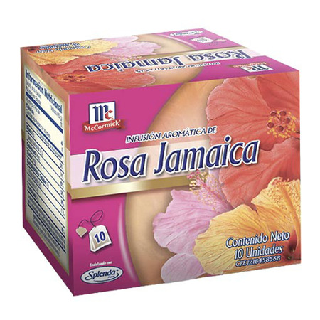 Imagen de Té Flor De Jamaica Mccormick X10Und