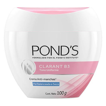 Imagen de Crema Seca Ponds Clarante B3 100 Gr